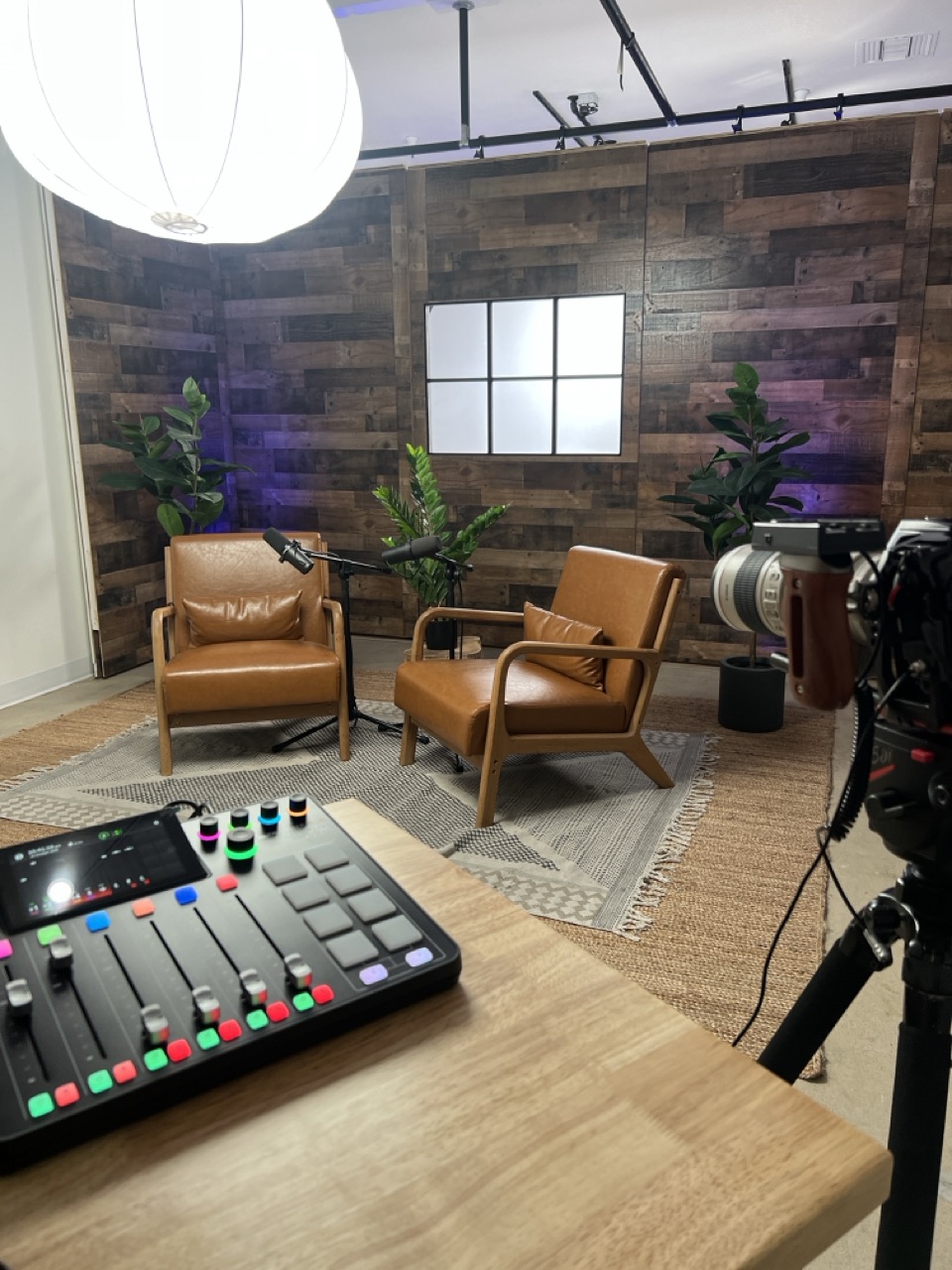 Podcast control surface