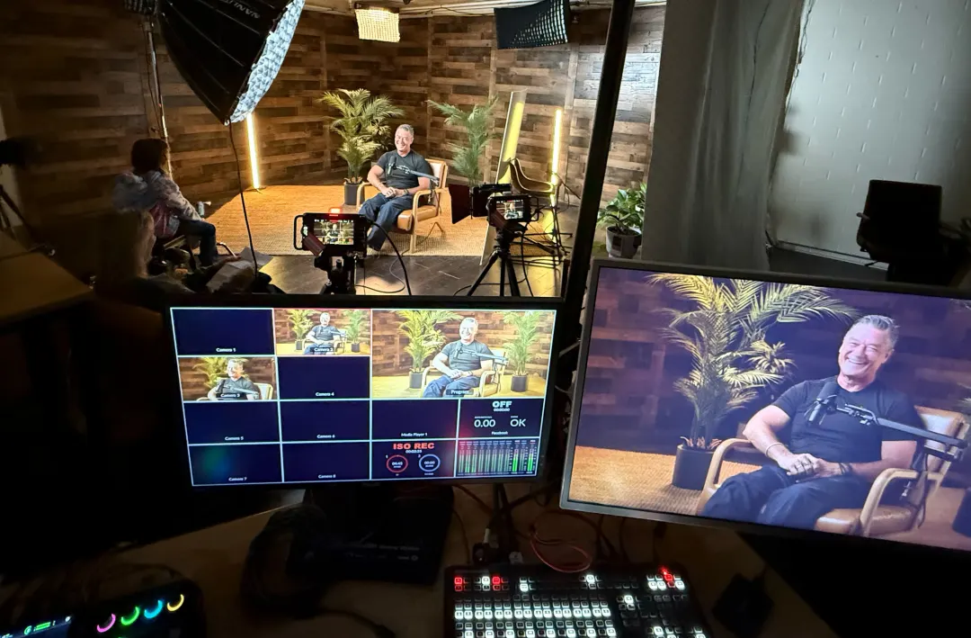Live multi-cam production monitoring station